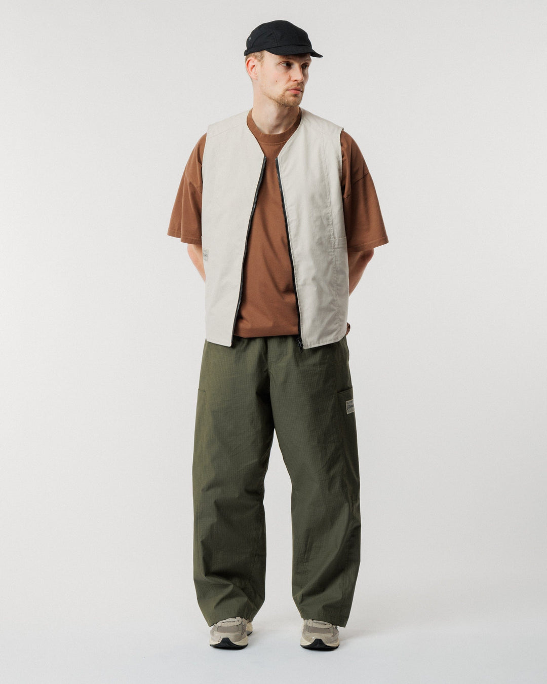 Ripstop Studio Vest - Stone
