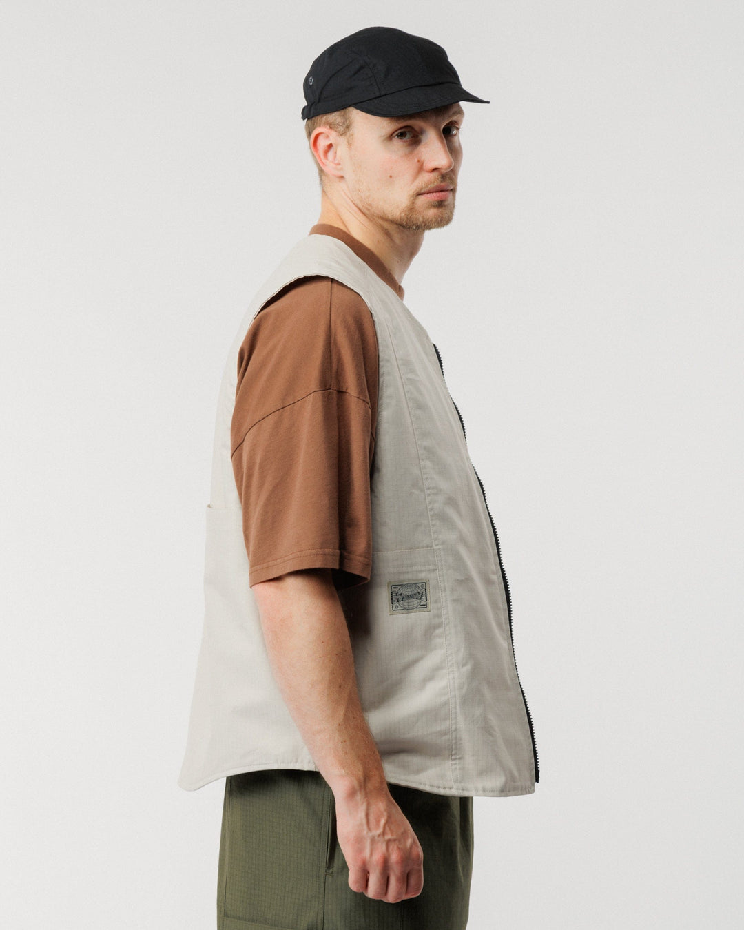 Ripstop Studio Vest - Stone