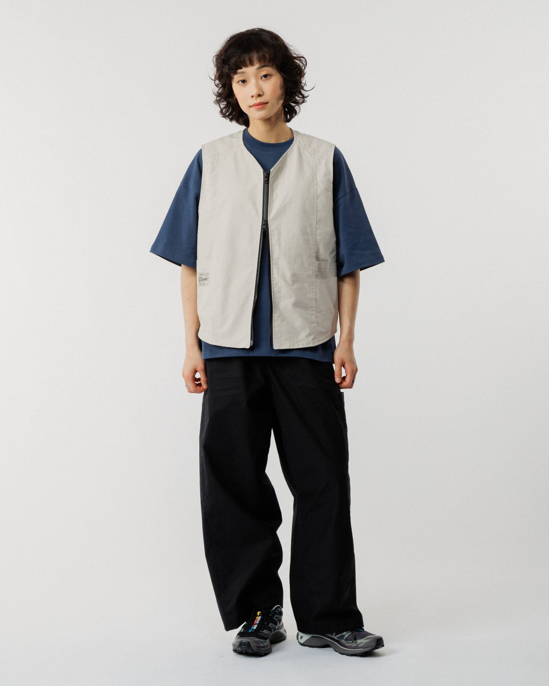 Ripstop Studio Vest - Stone