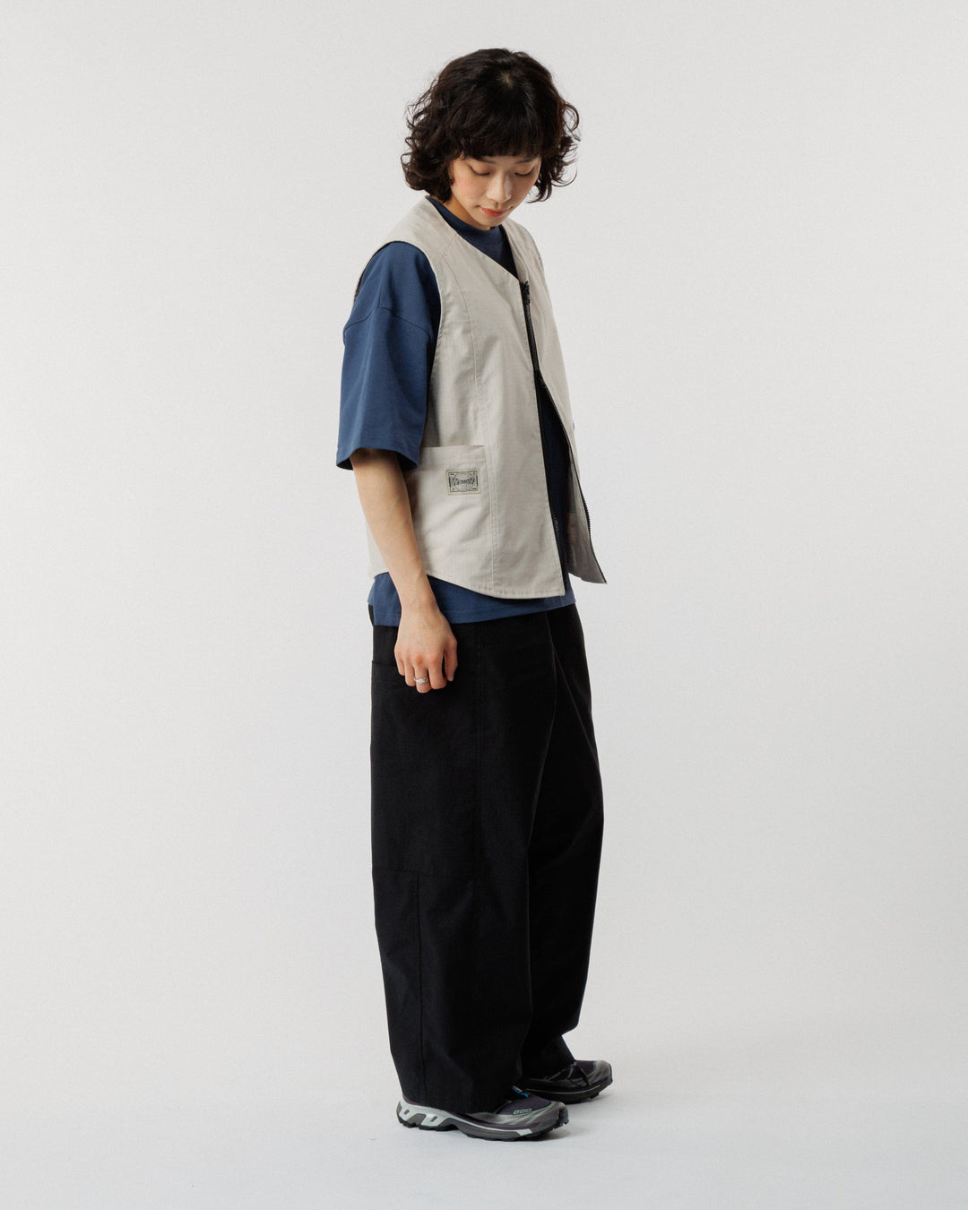 Ripstop Studio Vest - Stone