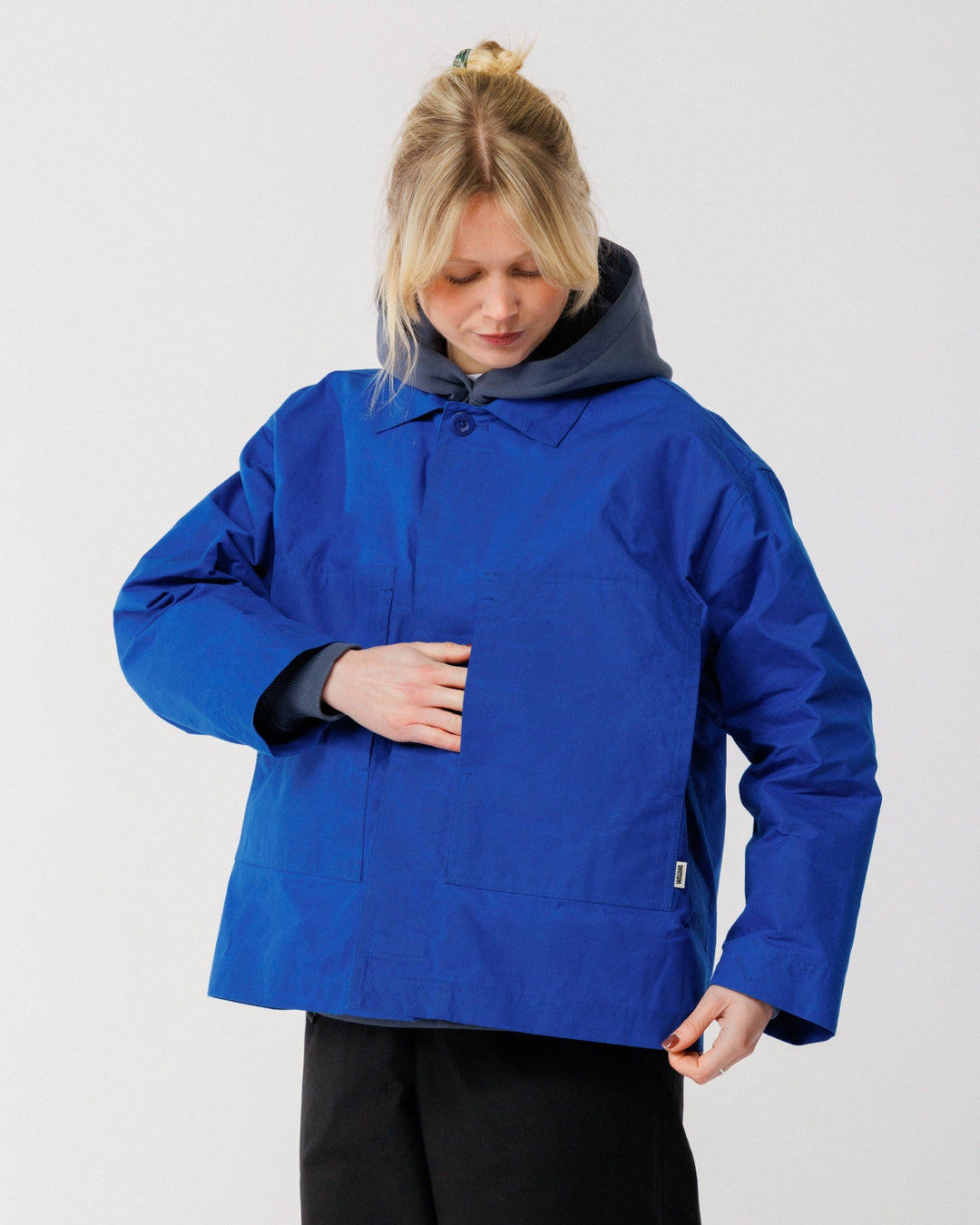 Nell Overshirt - Cobalt Blue