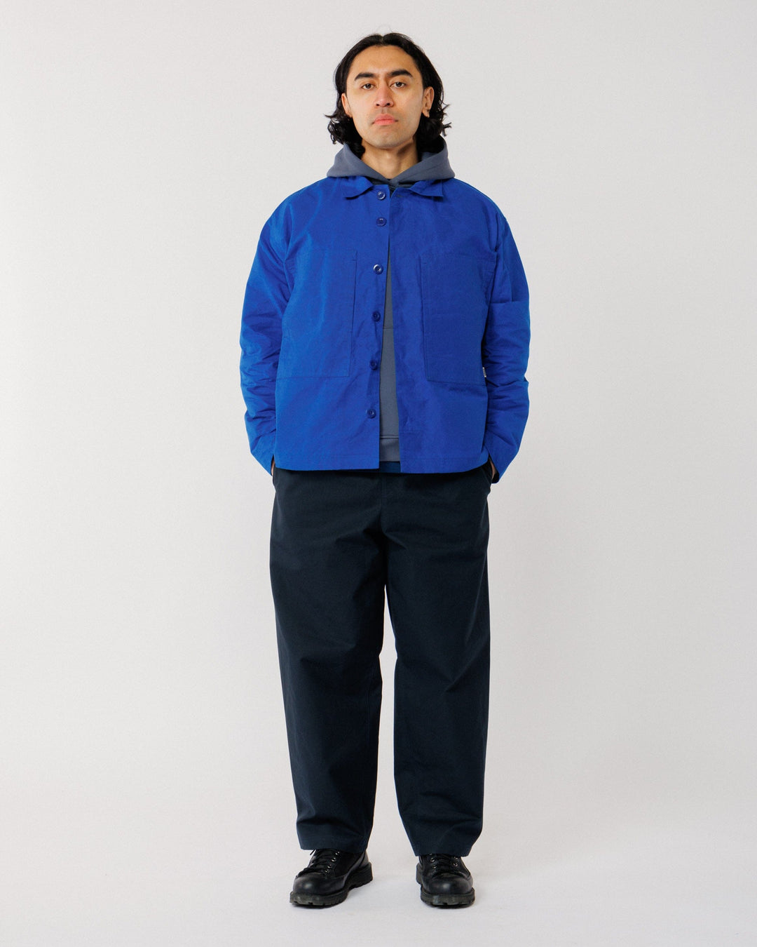 Nell Overshirt - Cobalt Blue