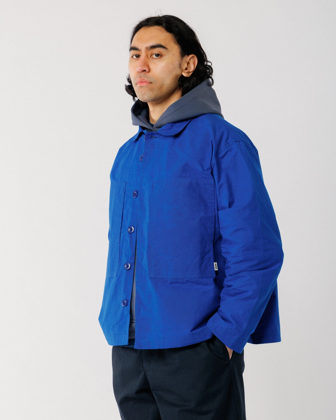 Nell Overshirt - Cobalt Blue