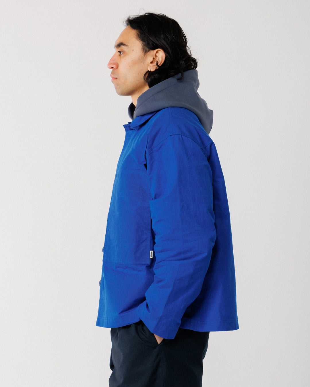 Nell Overshirt - Cobalt Blue