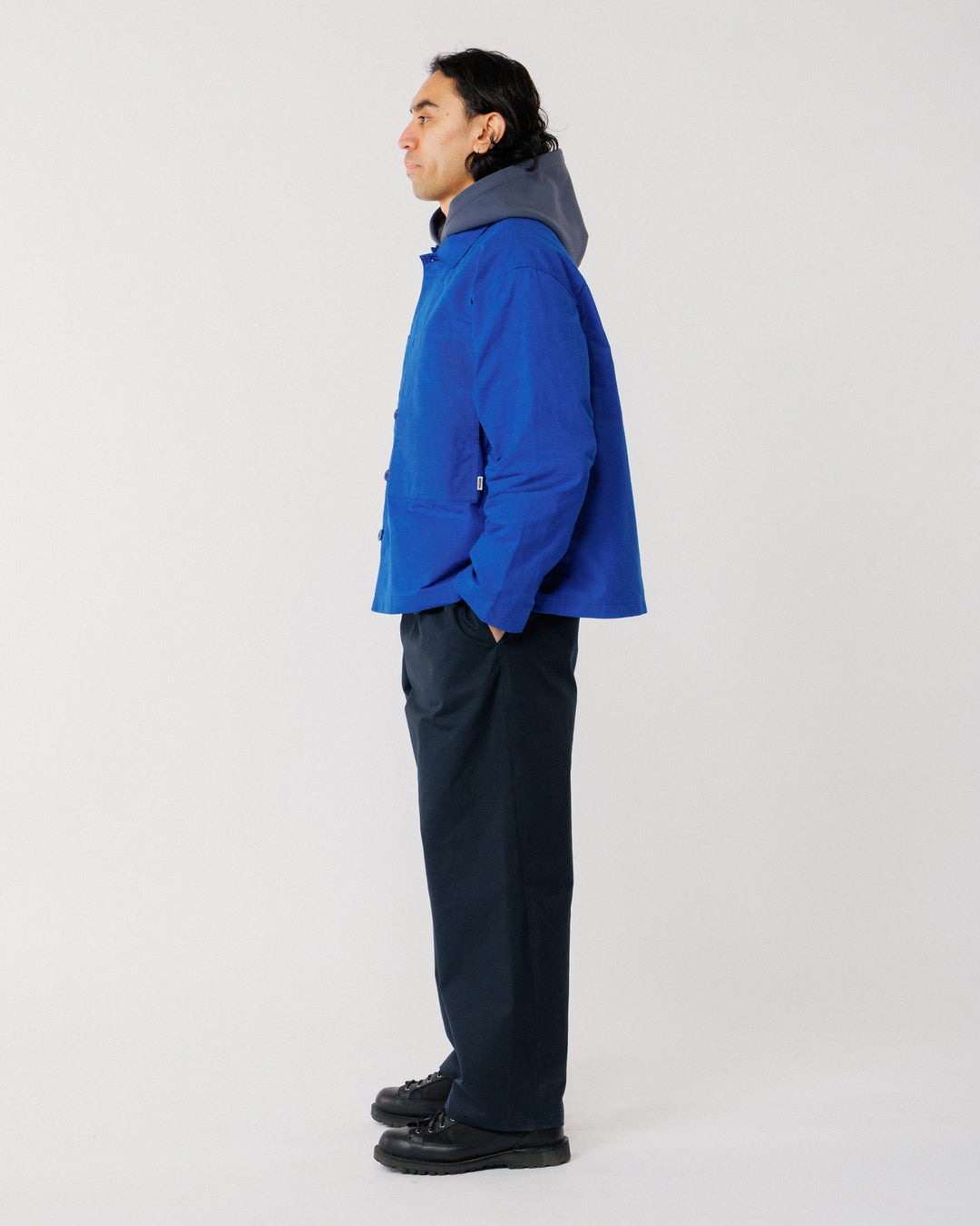 Nell Overshirt - Cobalt Blue