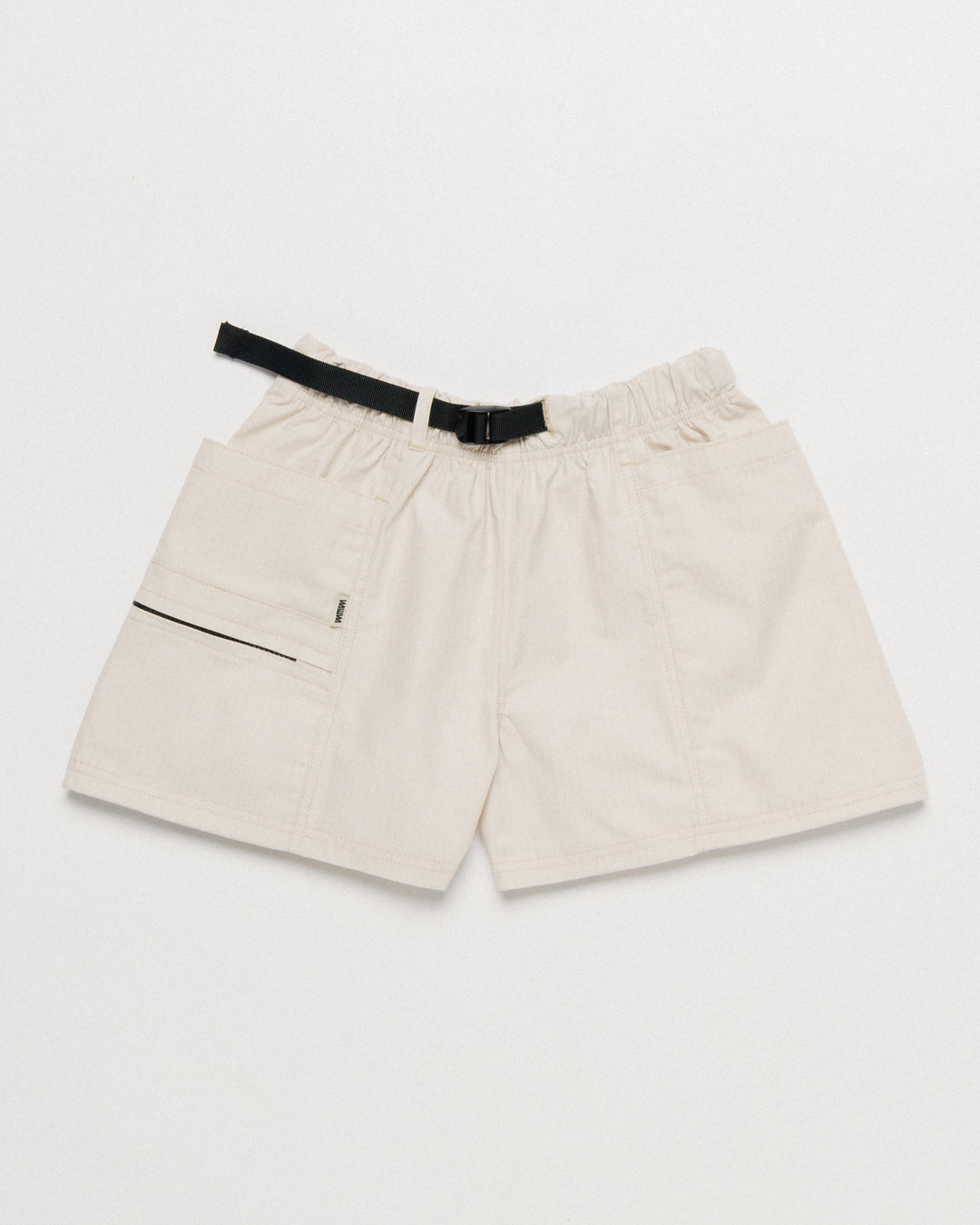 Ripstop Cropped Hiking Shorts - Stone