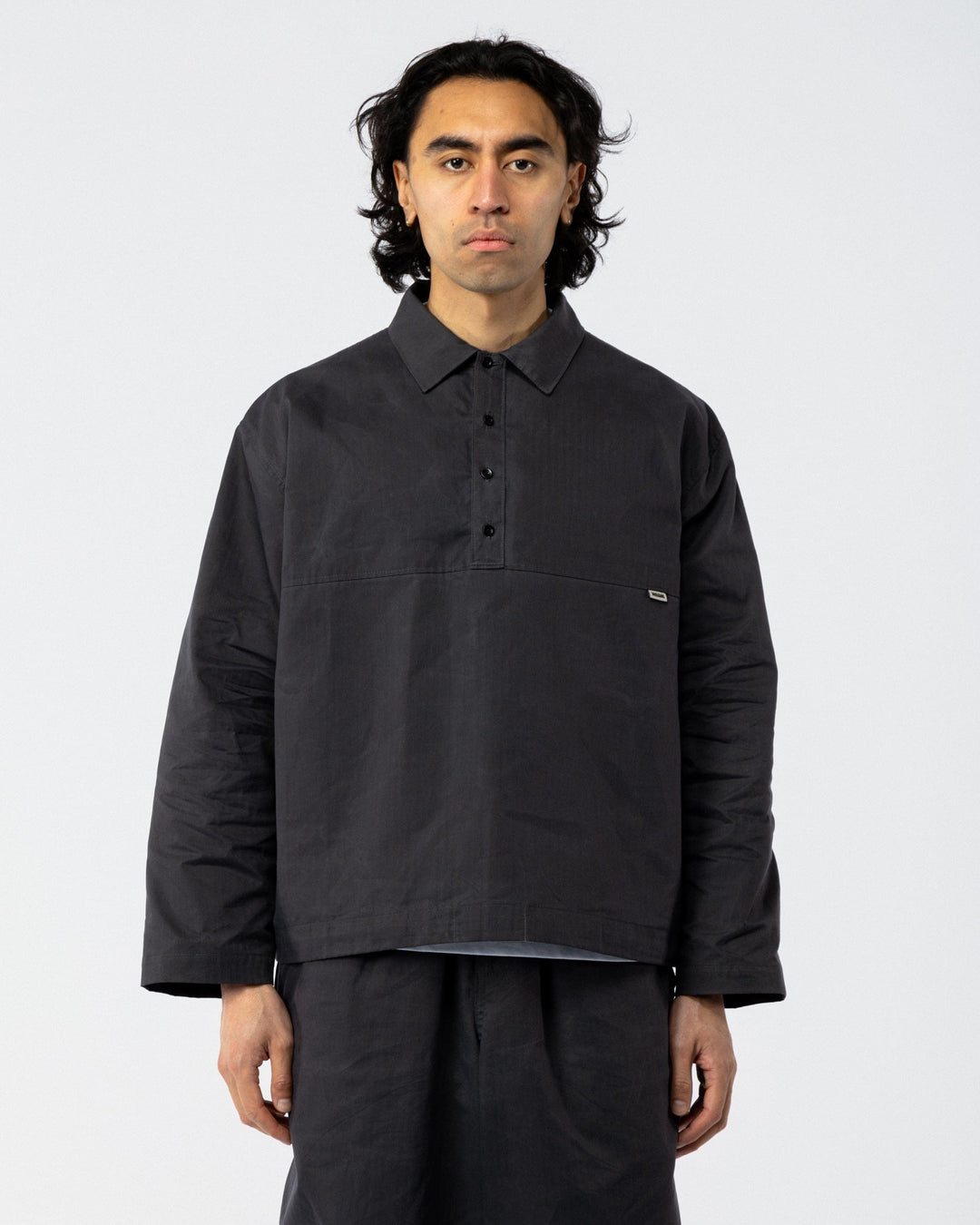 Hybrid Aero Workshop Smock - Charcoal