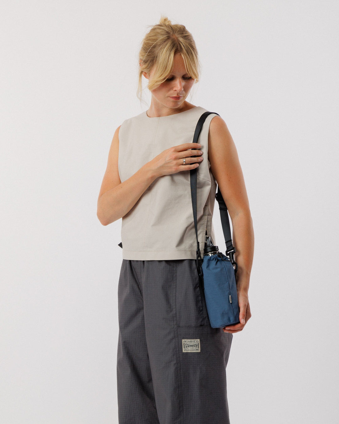 Water Bottle Holder - Slate Blue