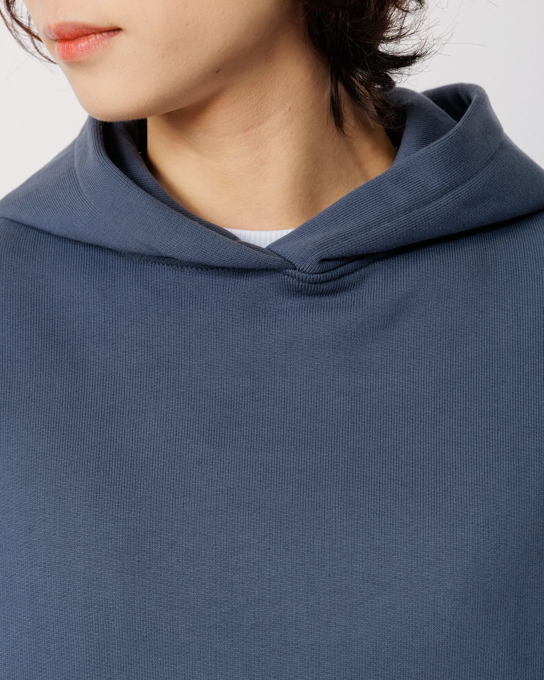 520 Organic Hoody - Washed Blue