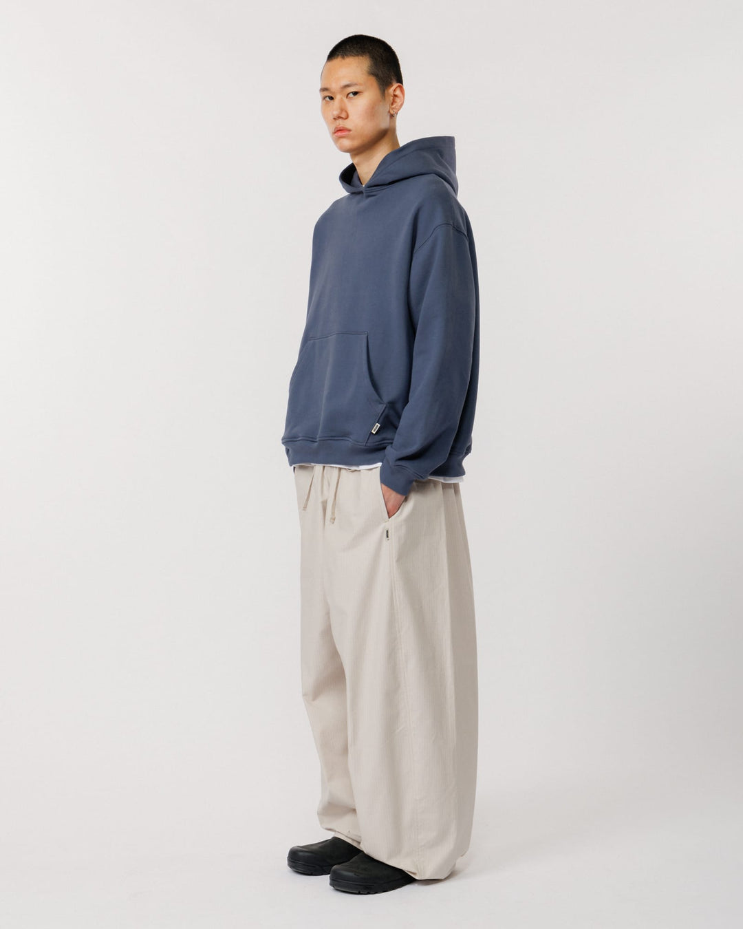 520 Organic Hoody - Washed Blue