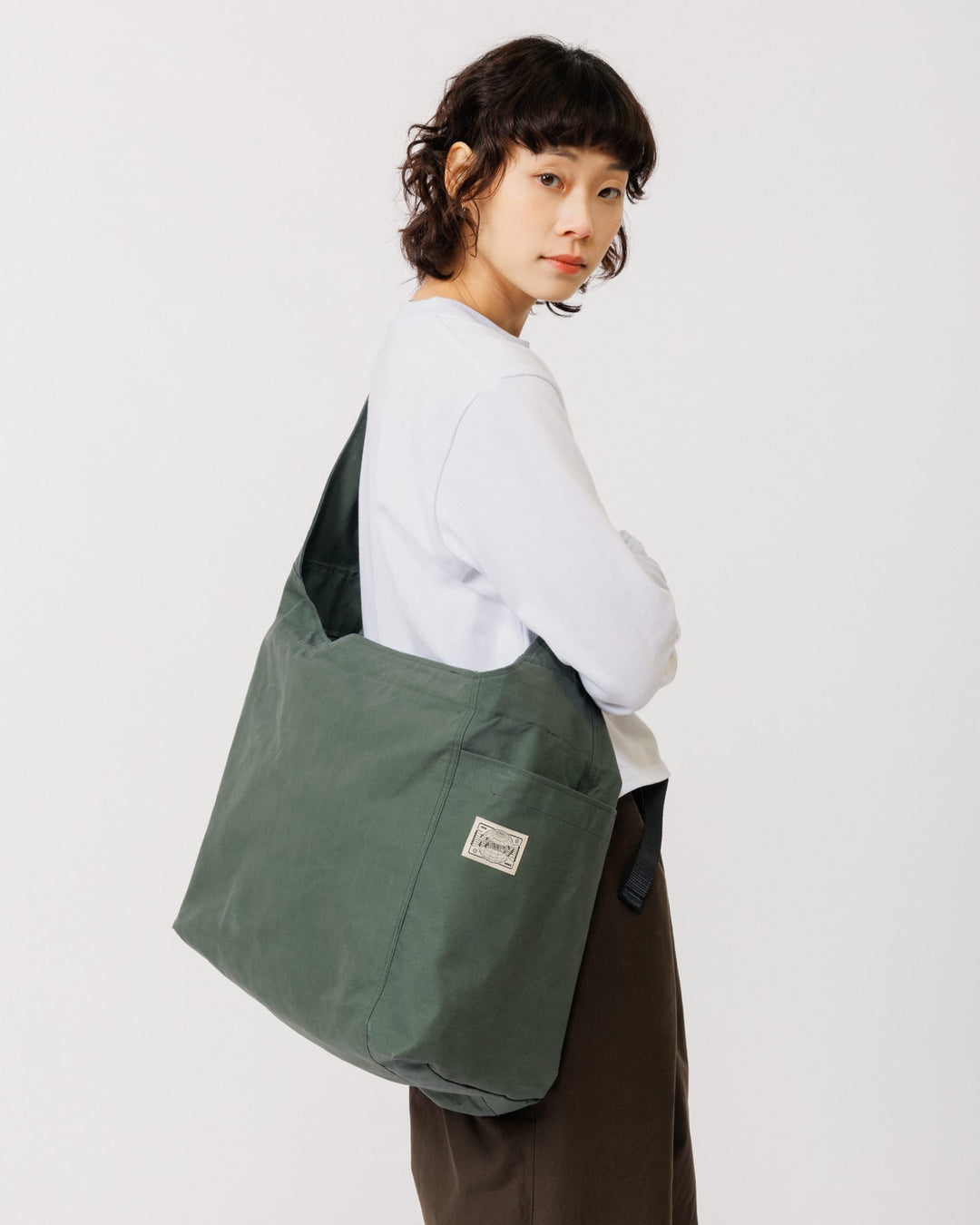 Water Resistant Studio Bag - Mineral Green