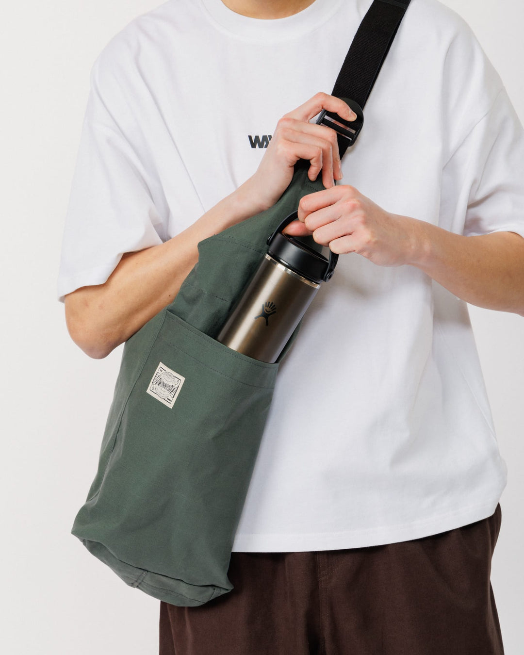 Water Resistant Studio Bag - Mineral Green