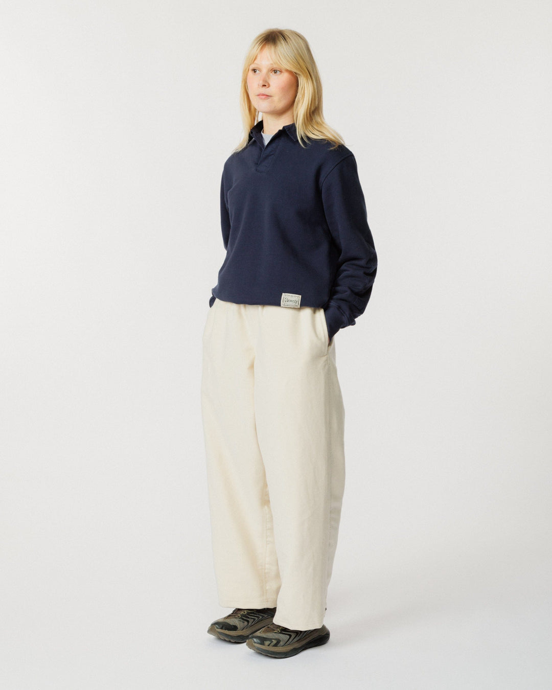 Moleskin Zama Pant - Natural