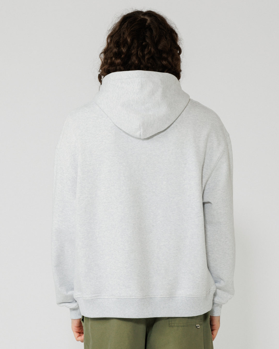 520 Organic Hoody - Grey Marl