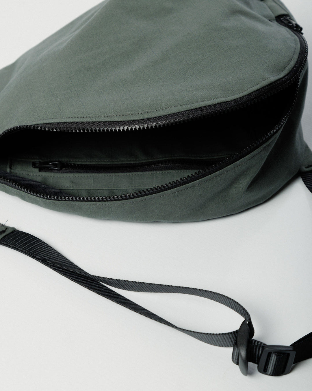 Crescent Crossbody Sling Bag - Mineral Green