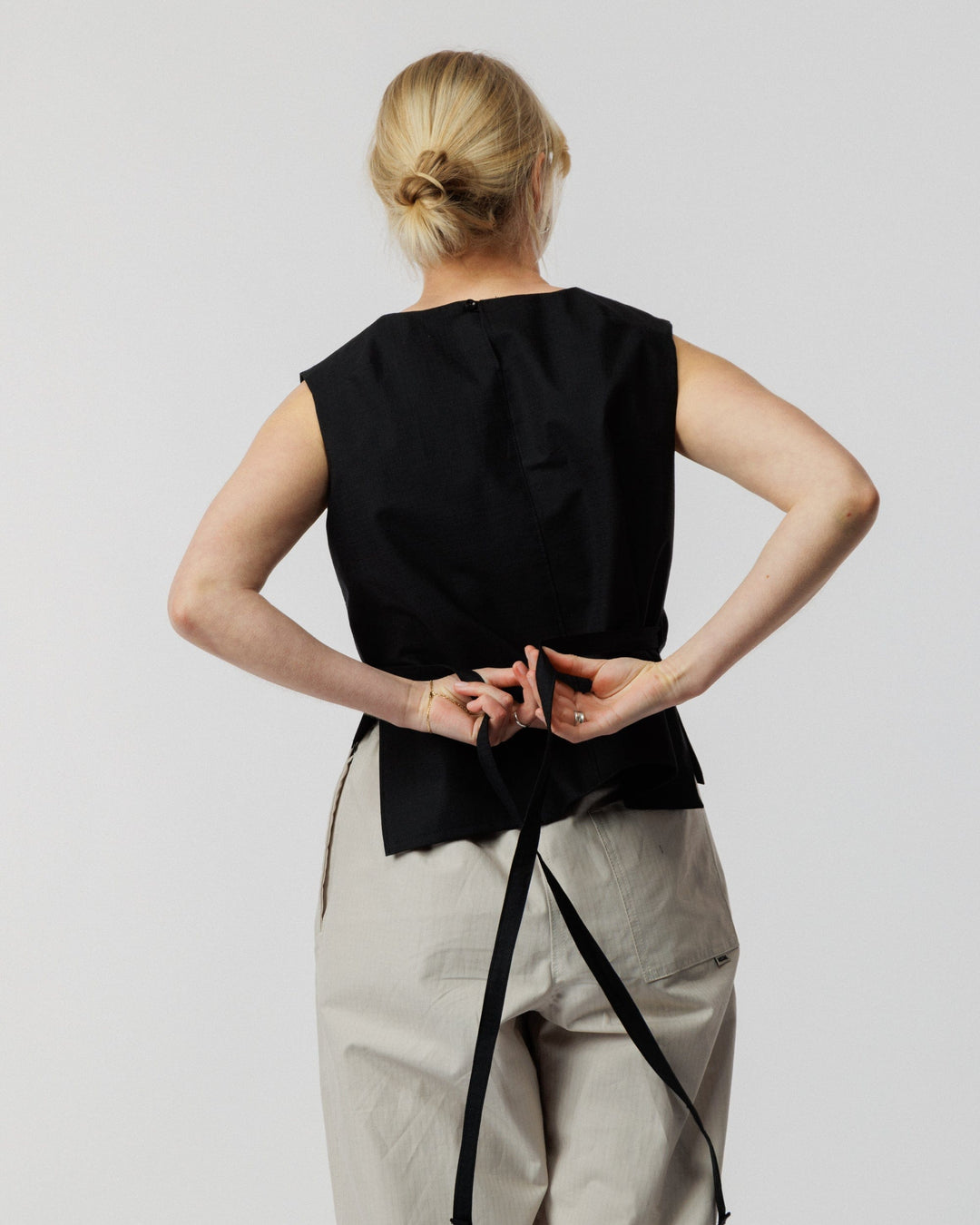 Aimee Ripstop Top - Black
