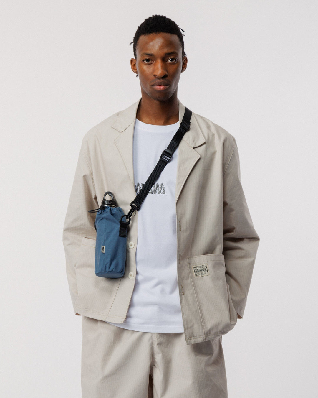 Water Bottle Holder - Slate Blue