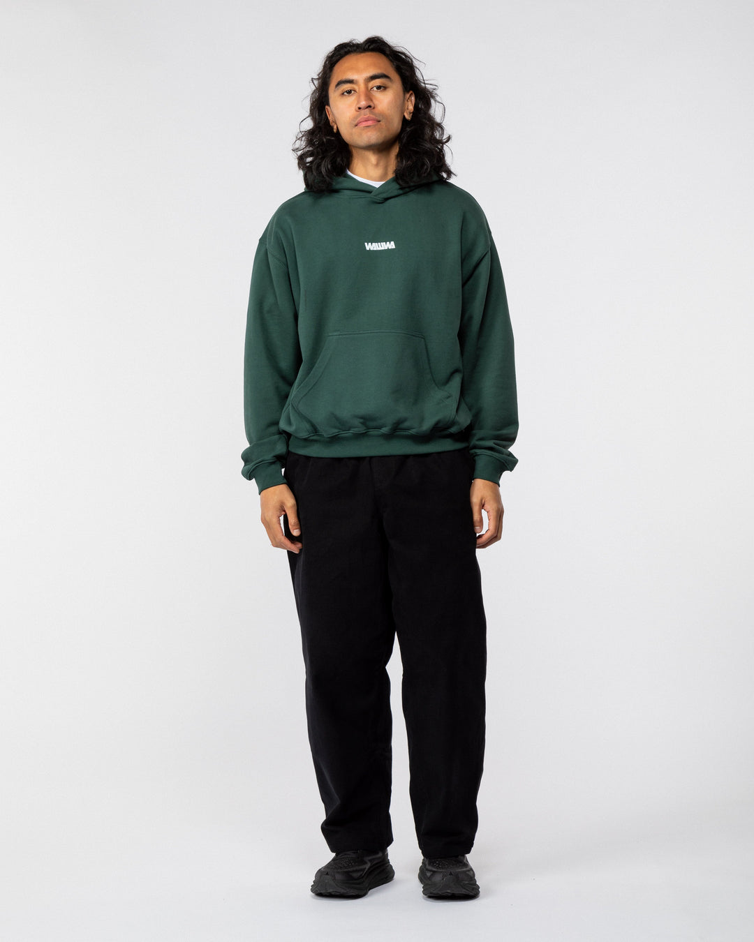 470 Logo Hoody - Forest Green