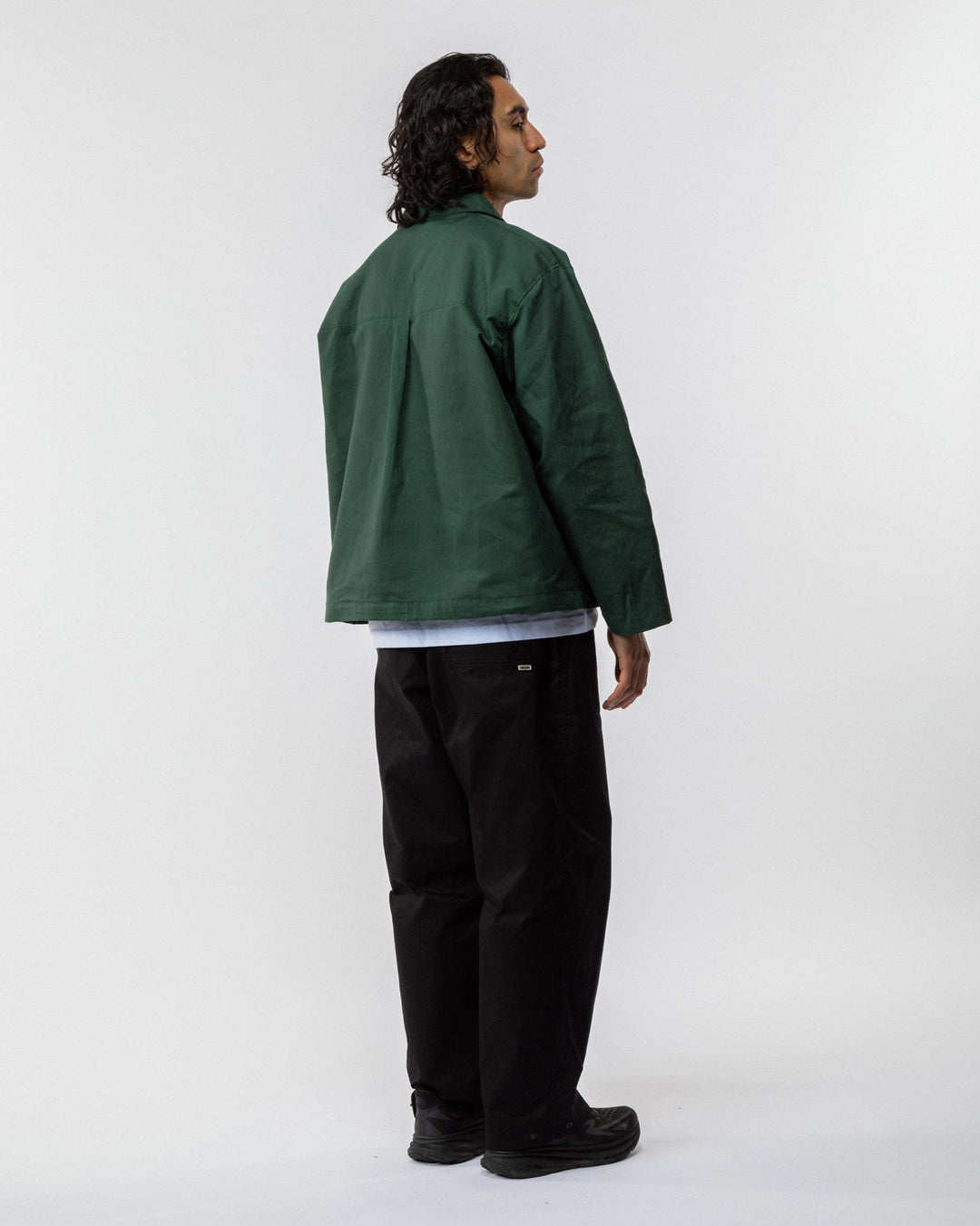 Hybrid Aero Workshop Smock - Forest Green