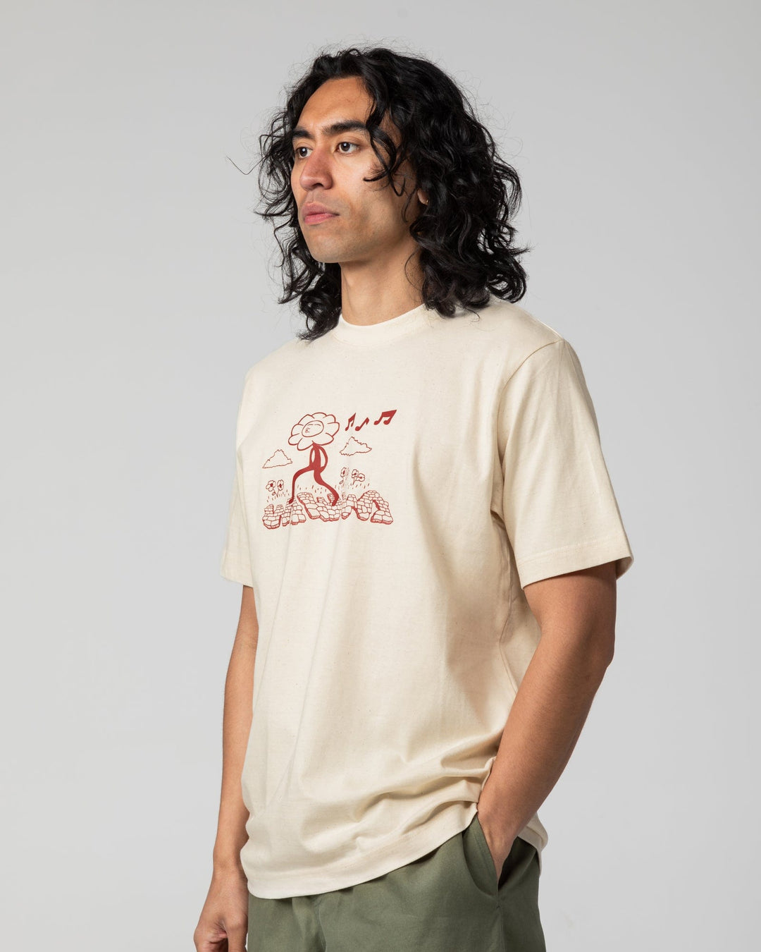 Whistling T-Shirt - Natural