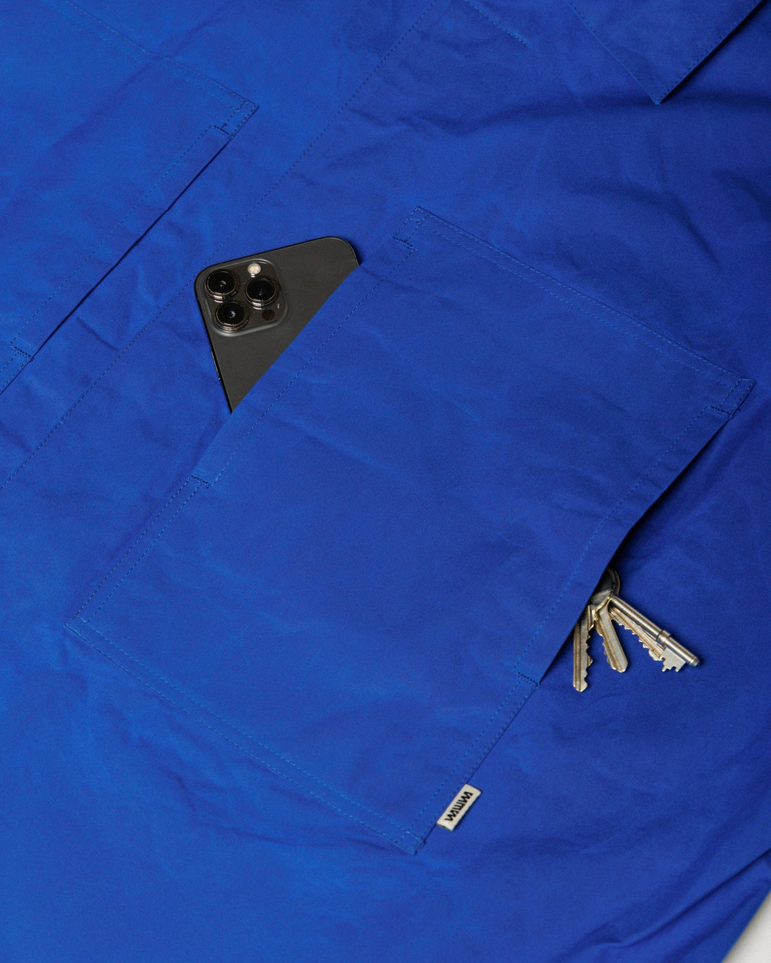 Nell Overshirt - Cobalt Blue