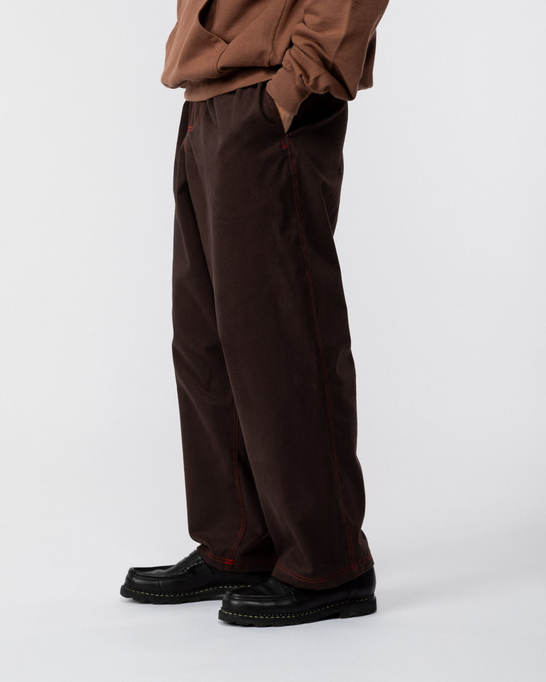 Zama Pant - Brown Contrast