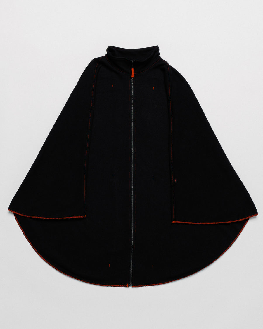Outnback Recovery Cape in black, front