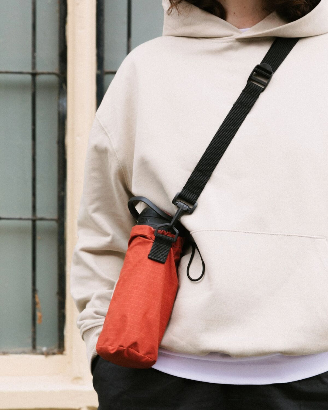 Water Bottle Holder - Biscuit Orange