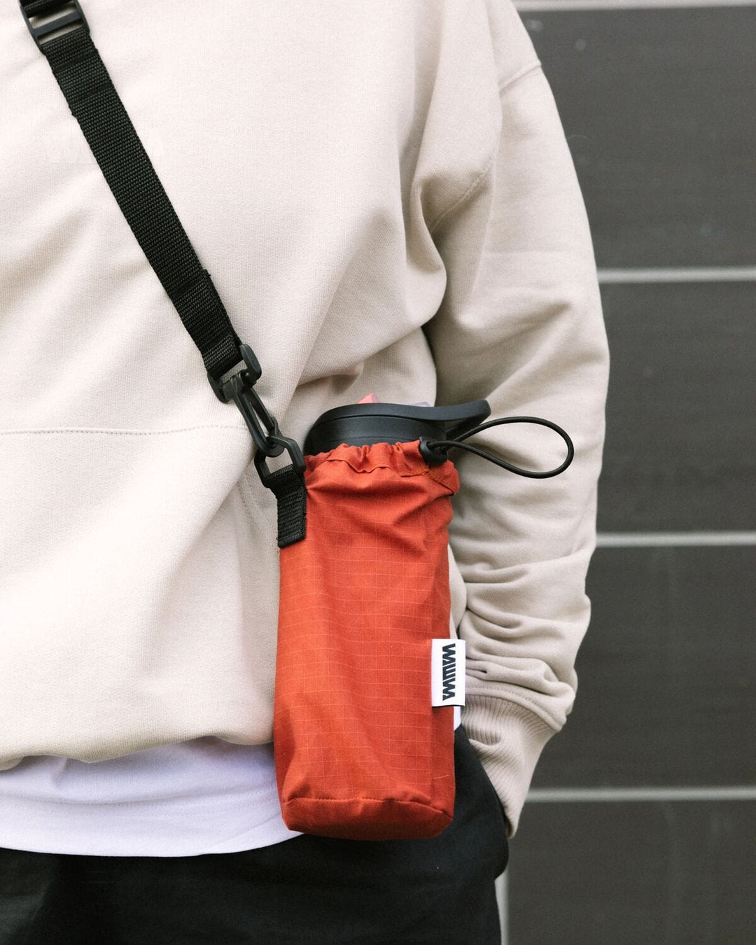 Water Bottle Holder - Biscuit Orange