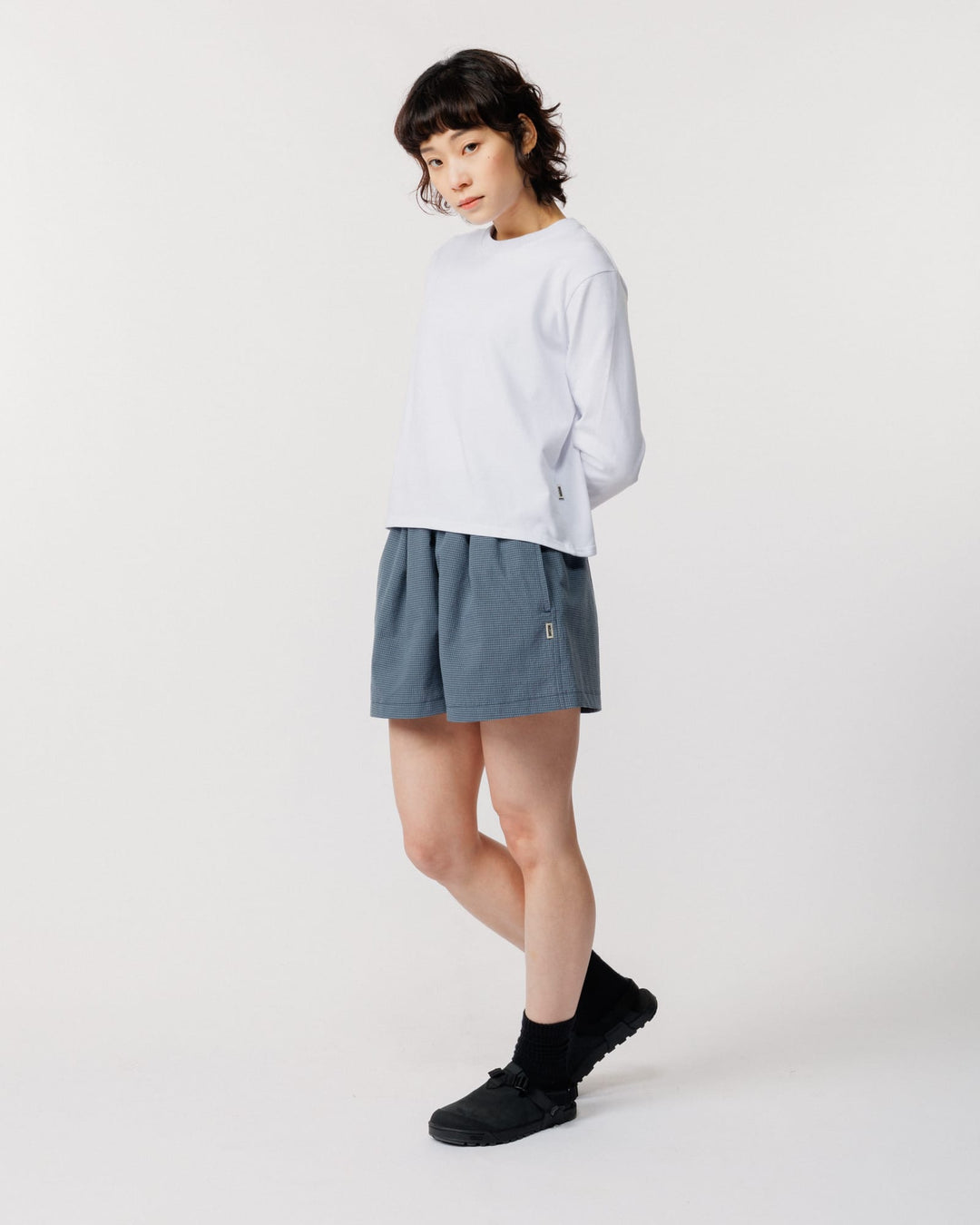 Patti Short - Navy Check