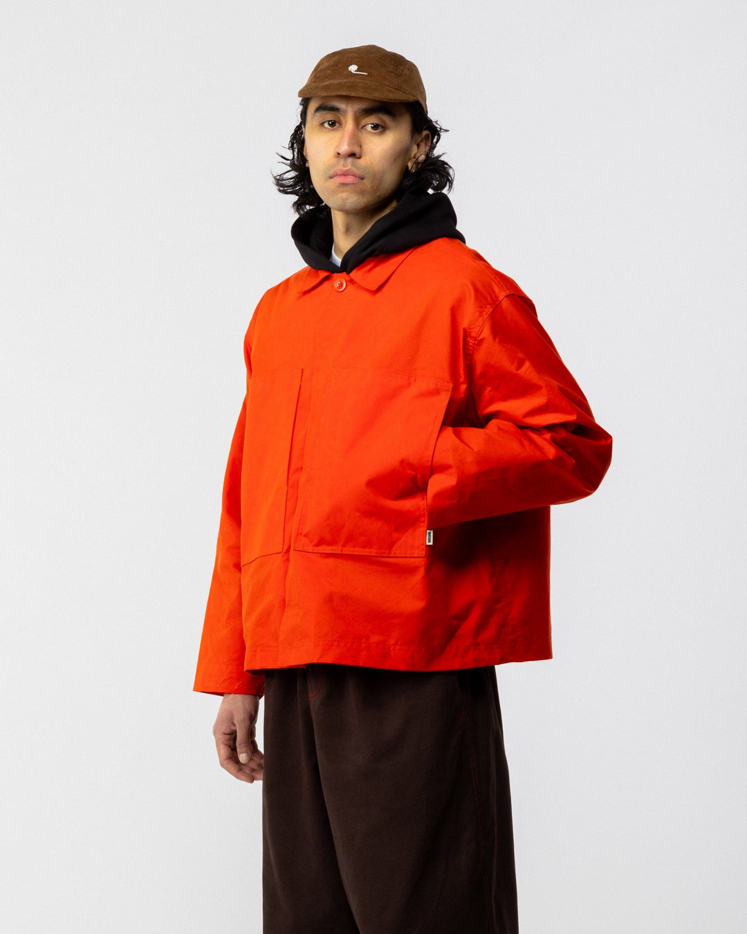 Nell Overshirt - Ember Red