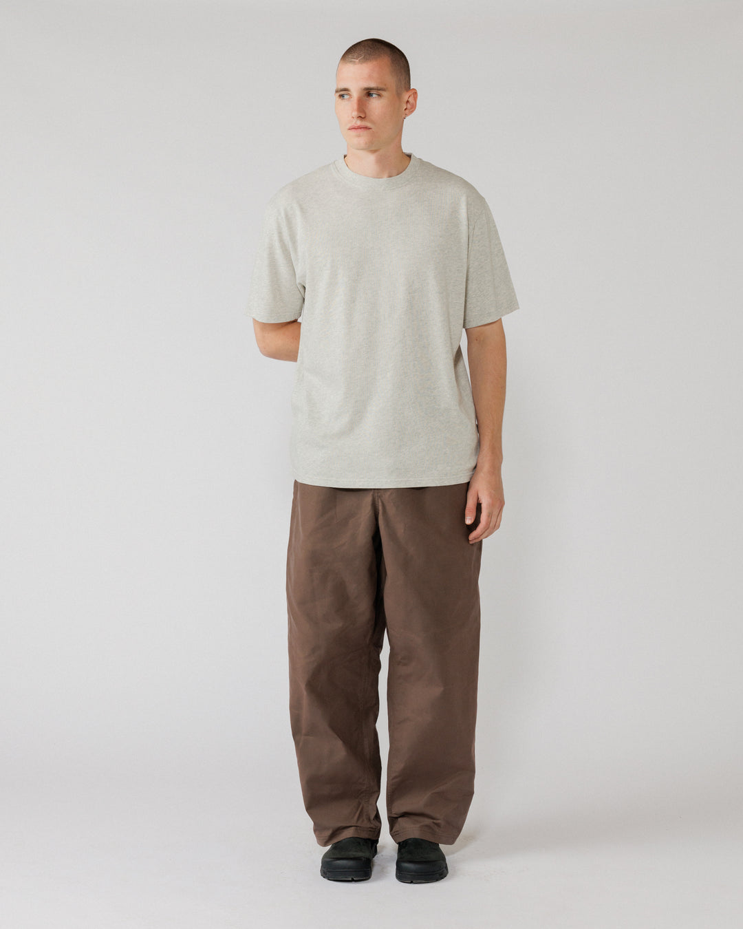 Water Resistant Zama Pants - Bracken — men's fit front full-body