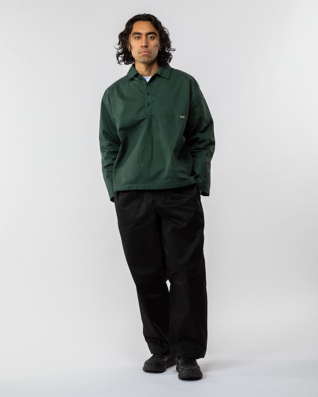 Hybrid Aero Workshop Smock - Forest Green